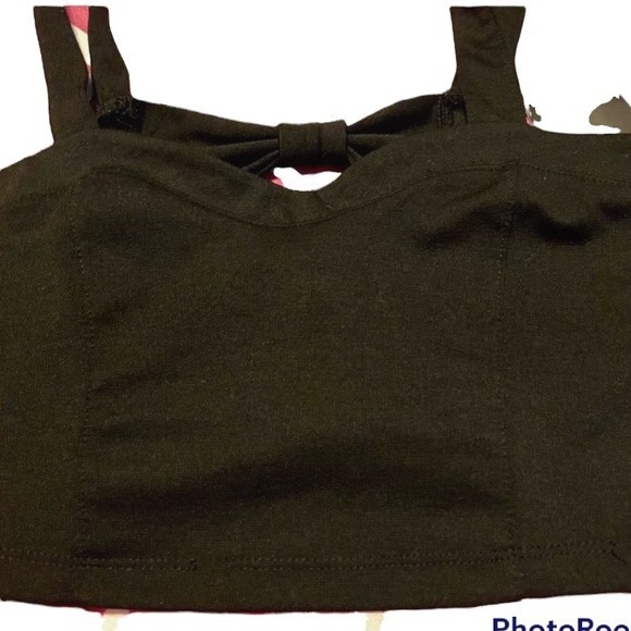 Ladder back black new without tag crop top - Picture 5 of 5